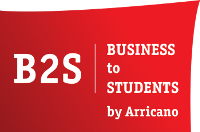 Разработка линейки логотипов для общественно-образовательного проекта компании Arricano – Business 2 Students, 2014 год